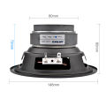 AIYIMA 1Pcs 5.25 Inch 100W Subwoofer Speaker 4 8 Ohm Audio Speaker Super Bass HIFI Loudspeaker For 5.1 Subwoofer 66Hz-3.2KHz.