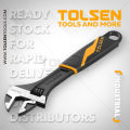 Upscaled Quality - TOLSEN 10” Adjustable Wrench (250mm) Industrial GRIPro Series Model: 15310 - Vintage Choice - Expression of Yourself. 