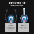 Twin Tube Diving Mask New Full Dry GoPro Kids Snorkeling Silicone Mask Swimming goggles Swimming gear. 