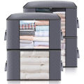 Storage Organize Moisture-Proof Dustproof Storages Non-Woven Quilt Large Capacity Organizes Mobile Clothes Bed Bottom Bag. 