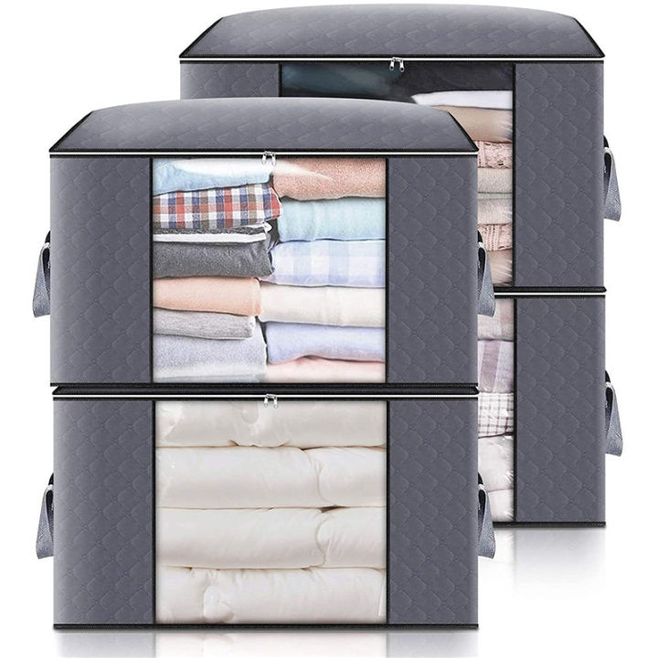 Storage%20Organize%20Moisture-Proof%20Dustproof%20Storages%20Non-Woven%20Quilt%20Large%20Capacity%20Organizes%20Mobile%20Clothes%20Bed%20Bottom%20Bag%20-%20Image%207