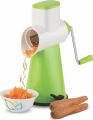 4 in 1 Rotary Grater & Slicer Cutter, Vegetable Choppers for Kitchen (Dry Fruit Slicer, Cheese Grater, Chip Slicer, Vegetable Chopper). 