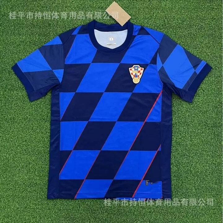 ew%202024%20Cup%20ational%20eam%20Football%20Jersey%20ids%20Adult%20Fans%20er%2024/25%20Croatia%20Jersey%20-%20Image%202