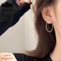 Carat Club Ear Hoops 6 Pairs Women's Retro Ear Hoops Set Lightweight Anti-rust Earrings for Club Party Various Shapes Colors Style Jewelry Geometric Earrings. 