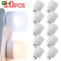 10Pcs Portable USB Mini Night Light LED Eye Protection Reading Light Computer Mobile Power Charging Portable USB Table LampWarm White Mini LED Plug Light.