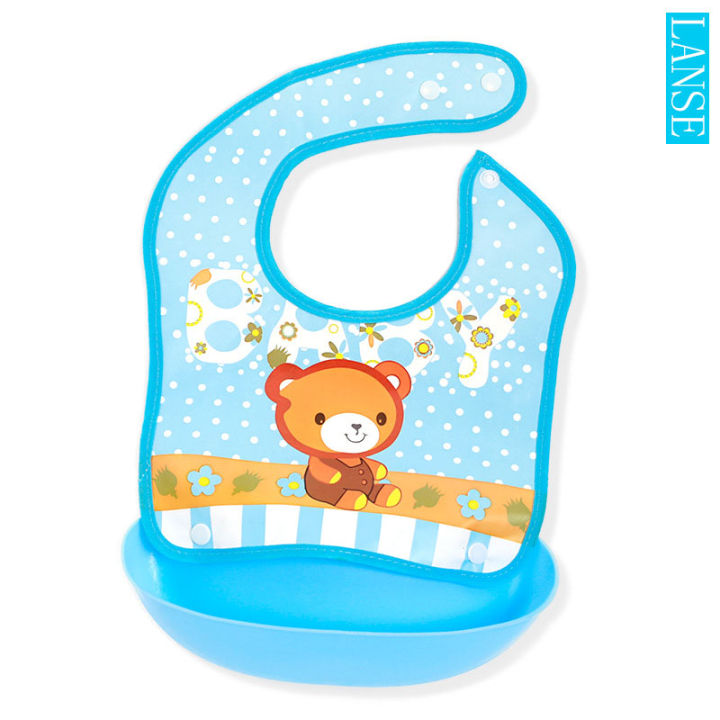Multi%20Color%20Baby%20Eating%20Smock%20Adjustable%20Thin%20Bibs%20for%20Boys%20and%20Girls%20Waterproof%20Baby%20Reverse%20Dressing%20Children's%20Painting%20Clothes%20-%20Image%208