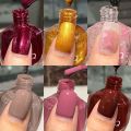 45 Color Quick Dry Waterproof Glitter Pink Nail Polish. 