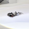 Game Persona 5 Ring Unisex GoroAkechi Crow JOKER Ren Amamiya Adjustable Jewelry Cosplay Accessories.