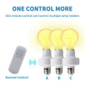 E27 wireless remote control light lamp timer base on/off switch socket Holder 30m range RC smart device 110V 220V for LED buld. 