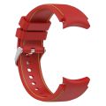 Leather Silicone Watch Band For Samsung Galaxy Watch 6 / 6 Classic.