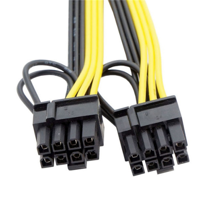 10Pcs%20Graphics%20Card%20Power%20Cable%206%20Pin%20Female%20To%20Dual%208%20Pin%20Male%20Adapter%20Cable%206+2%20Pin%20Extension%20Cable%20for%20Graphics%20Card%20-%20Image%204