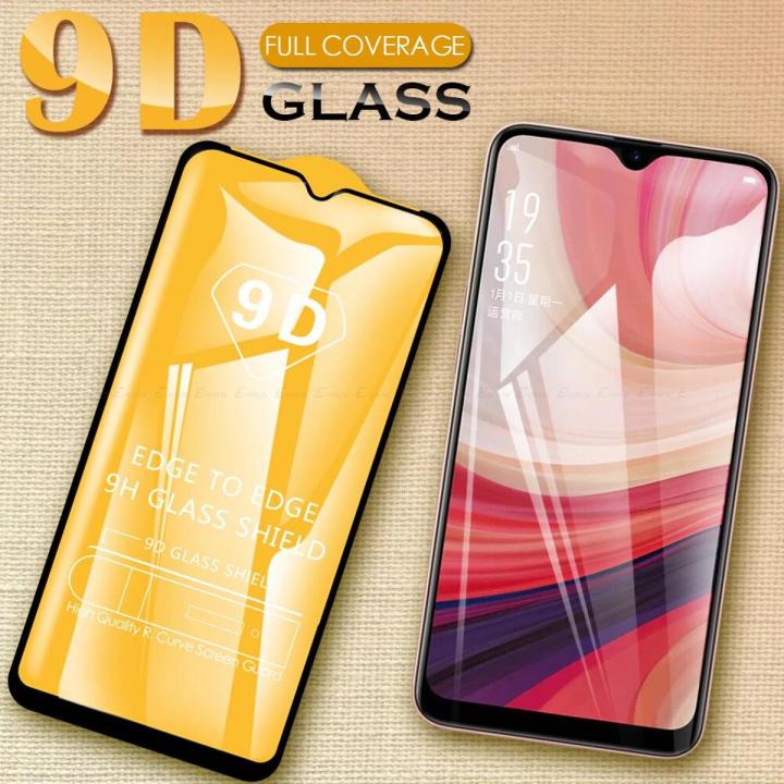 Huawei Enjoy 50z (6.52''Inches Display) Tempered Glass 9D Full Glue Cover Edge-Edge Anti-Scratch Anti-Fingerprint Tempered Glass Screen Protectors