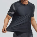 Elegantstunning Men Swimming Suit Short Sleeve Quick Dry Upf 50+ Sunscreen Swimsuit For Diving Surfing.