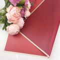 Mother's Day Wrapping Paper 20 Sheets Burgundy. 