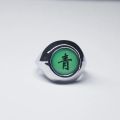 Anime Naruto Cosplay Ring Akatsuki Itachi Ring For Women Men Metal Finger Jewelry Accessories Cool Best Friend Child Gift. 