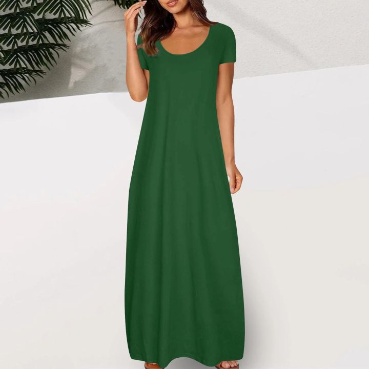 Ladies%20Cotton%20Soft%20Lounge%20Maxi%20Tunic%20Dress%20%E2%80%93%20Comfortable%20and%20Breathable%20-%20Image%204