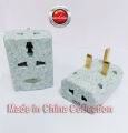 3 Pin Multi Socket 13A Chromic design Premium Quality Heavy Duty Professional 1pcs. 