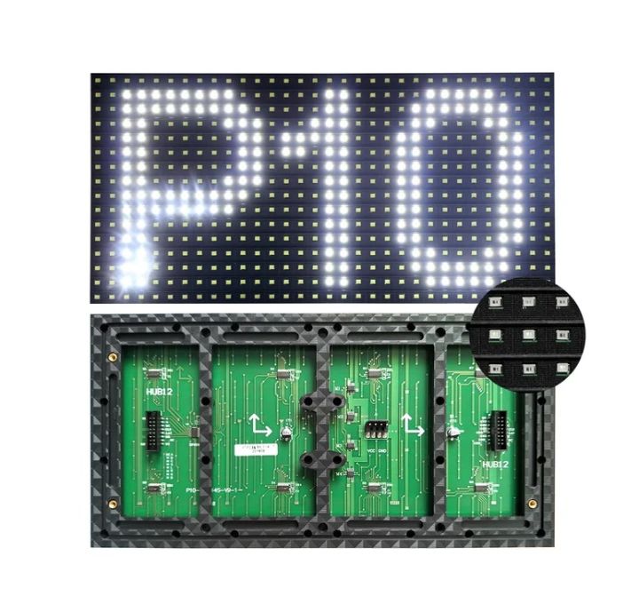 P10%20Outdoor%20White%20LED%20module%20DIP%2032*16%20Pixel%20320*160mm%20for%20Single%20color%20LED%20display%20Scrolling%20message%20led%20sign%2016%20x%2032%20using%20Controller%20HD-U6A%20-%20Image%204