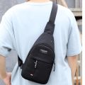 Men Fashion Multifunction Shoulder Bag Crossbody Bag On Shoulder Travel Sling Bag Pack Messenger Pack Chest Bag For Male. 