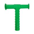 Chewy Tube SPEECHGEARS Oro-Tube Green Dotted, A chewing tube for Speech Feeding and Sensory Integration.. 