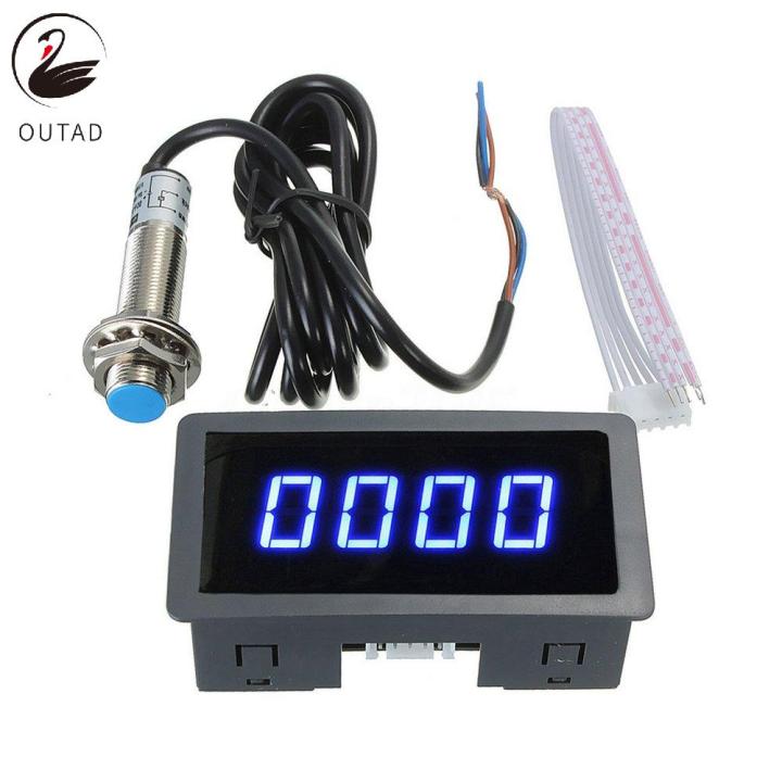 Nax%204%20Digital%20Led%20Tachometer%20Rpm%20Speed%20Meter%20+%20Hall%20Proximity%20Switch%20Sensor%20Set%20-%20Image%207