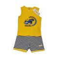 1 set Baby Boys maggie jama+pant. Half Sleeve T-Shirt and Half Pant. Boy Summer Suit Set. 