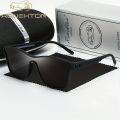 RENEKTON, Futuristic One-piece Polarized Sunglasses, For Men Women Outdoor Sports Party Vacation Travel Driving Fishing Supplies Photo Props.