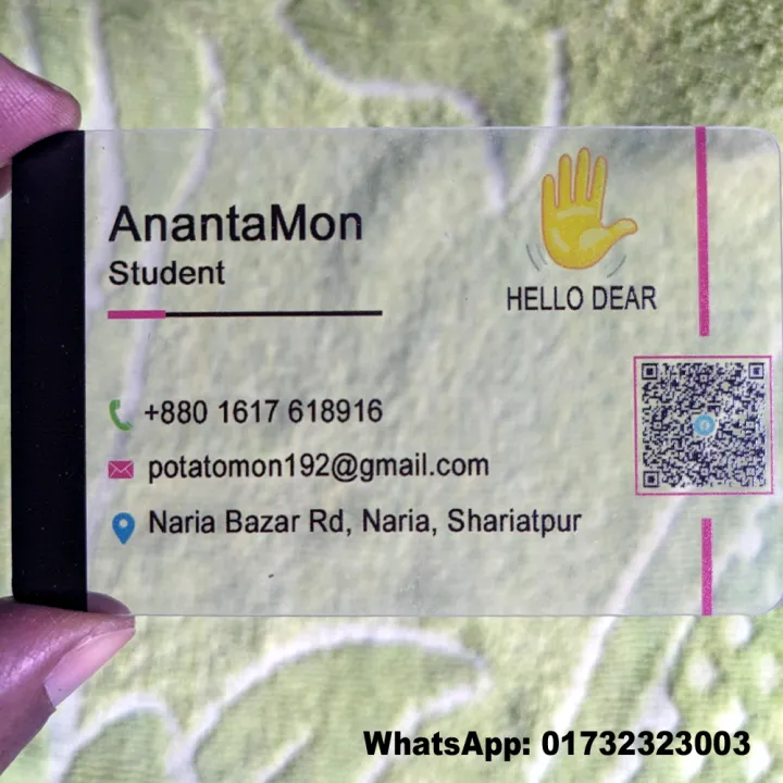 85x54mm%20Thin%20Matte%20Transparent%20Plastic%20visiting%20card%20&%20Photo%20card%20Long%20Lasting%20UV%20printing%20-%201pcs%20-%20Image%209