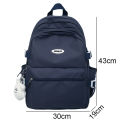Girl Purple Travel Waterproof School Bag Women New Nylon Laptop Book Bag Trendy Fashion Cute Female Ladies College Backpack Cool.