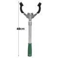 1 Pcs Garbage Tongs Pick Up Reaching Tool Long Arm Garbage Collection Stick Alloy Garbage Clip Picker 40cm. 