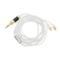 Conventional BGVP DIY 5N OCC BGVP DM5 Silver Plated Earphone Cable SE535 846 High Frequency Upgraded 8 Strand MMCX Cable with Mic. 
