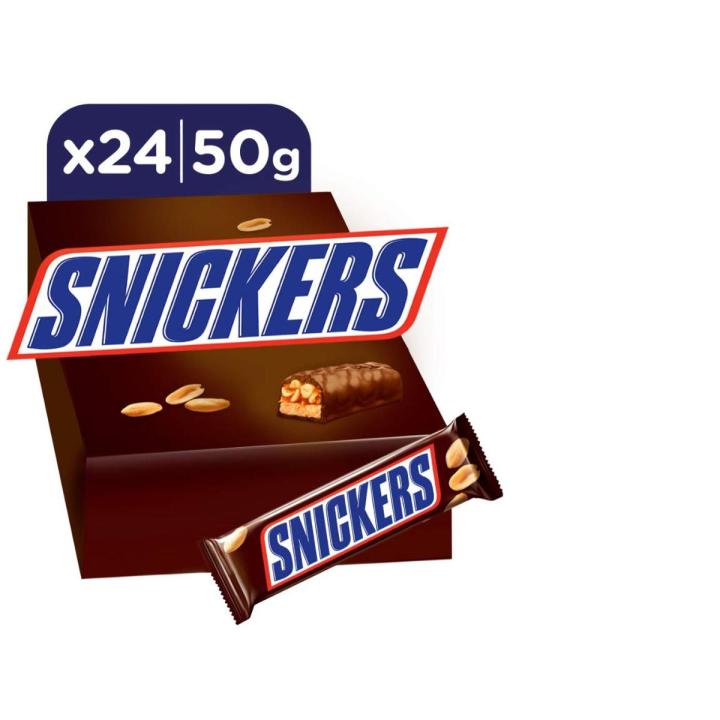 Snickers Chocolate Box of 24 piece - 1200g