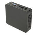 Fanless Mini PC 4GB RAM 64GB SSD 4K Output VGA Output Gigabit USB3.0 Computer. 