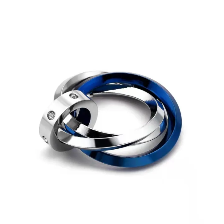 Korean%20version%20of%20Sansheng%20Sanshi%20men's%20necklace,%20three-ring%20titanium%20steel%20pendant,%20interlocking%20necklace,%20trendy%20new%20couple%20set%20-%20Image%202