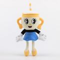 13 style Cuphead Plush Toys Mugman The Chalice Soft Stuffed Peluche Dolls Cute Cartoon Doll Toy for Kids Birthday Christmas Gift.