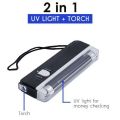 Money Checker Light Portable Money Detector Fake Note Detector Portable UV Checker. 
