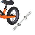 Bike Front and Rear Axle Bearings Wheel Hub Axle for Road Bikes Fittings rear axle.