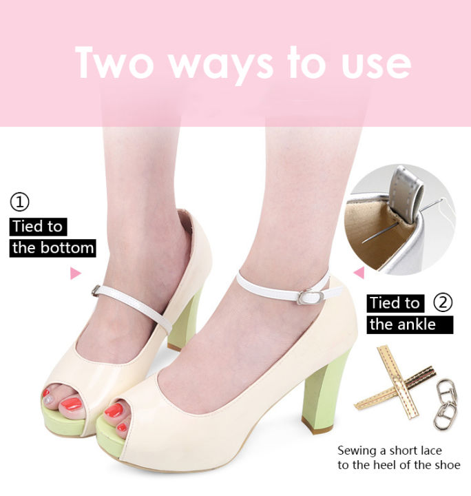 LINGS%20Womens%20Detachable%20Shoe%20Straps%20with%20Buckle,%20High%20Heels%20Anti%20Slip%20Shoe%20Strings%20Ankle%20Shoace%20Replacement%20Accessories%20-%20Image%204