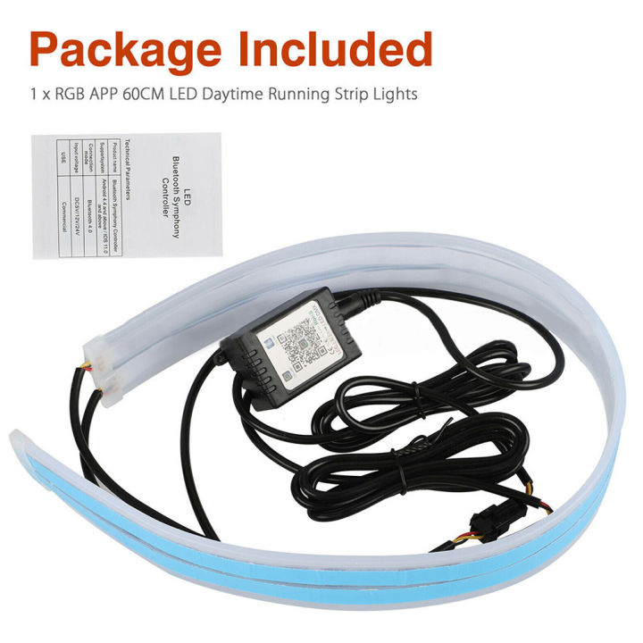 %E3%80%90sought-after%E3%80%91%20SL%202pcs%20Car%20Sequential%20Flowing%20RGB%20Daytime%20Running%20Light%20DRL%20APP%20Multi%20Light%20Strip%20Turn%20Signal%20Lights%20-%20Image%205