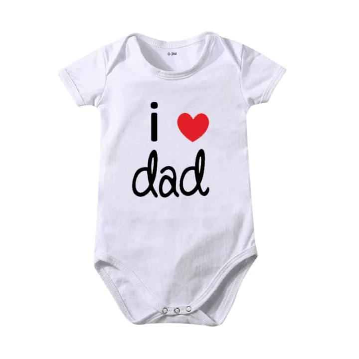 Pure%20Cotton%20I%20Love%20Mom%20Newborn%20Rompers%20I%20Love%20Dad%20Baby%20Romper%20Twins%20Matching%20Bodysuit%20Summer%20for%200-24%20Months%20Baby%20Clothes%20-%20Image%206