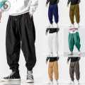 Soft & Breathable Men's Harem Trousers - Ideal for Hot Summer Days. 
