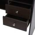 KD Study Table with Shelves Storage /Computer Table/Writing Office Desk for Home Office ( Finish Color Black). 