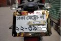 TVS Digital  BRTA Number Plate Frame Golden Colour two Part. 