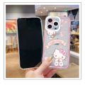 Sanrio Cinnamoroll Hellos Kitties Kuromi Phone Case For iPhone 15 14 13 12 Mini 11 Pro Max X XR XS Silicone Transparent Cover.