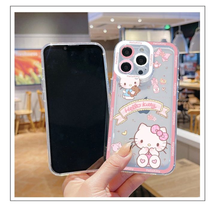 Sanrio%20Cinnamoroll%20Hellos%20Kitties%20Kuromi%20Phone%20Case%20For%20iPhone%2015%2014%2013%2012%20Mini%2011%20Pro%20Max%20X%20XR%20XS%20Silicone%20Transparent%20Cover%20-%20Image%206