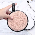 Microfiber Cloth Pads Facial Makeup Remover Puff Cotton Double Layer Face Cleansing Towel Reusable Nail Art Cleaning Wipe.