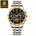 POEDAGAR 996 Watch for Men Fashion Multifunctional Dial Design Quartz Watches Man Stainless Steel Waterproof.