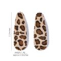 6Pcs/Set Basic Snap Baby Hair Drop Clip Cotton Flower Leopard Print Bobby Hairpin Lace Sweet Summer Plain Striped Headwear.
