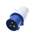 16A IP44 2P+E 3 Pin Industrial Socket/Plug AC 220-250V Waterproof Male Famale Connector Electrical Sockets. 
