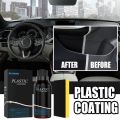 RAYHONG Car Plastic Parts Agent Dash Board Auto Interior Clean Restore Wax Coating Paste Car Maintenance Plastic Exterior Recovery Restorer Trim Long-lasting Cleaner Agent Refresh Restoration Hydrophobic Coating Car. 